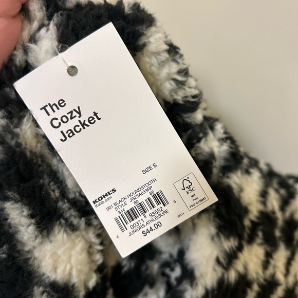 🐆3/$15 NWT SO houndstooth jacket - Picture 9 of 9